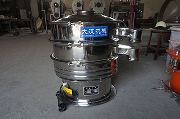 600 type single-layer rotary vibrating screen