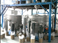 Sieving alloy powder