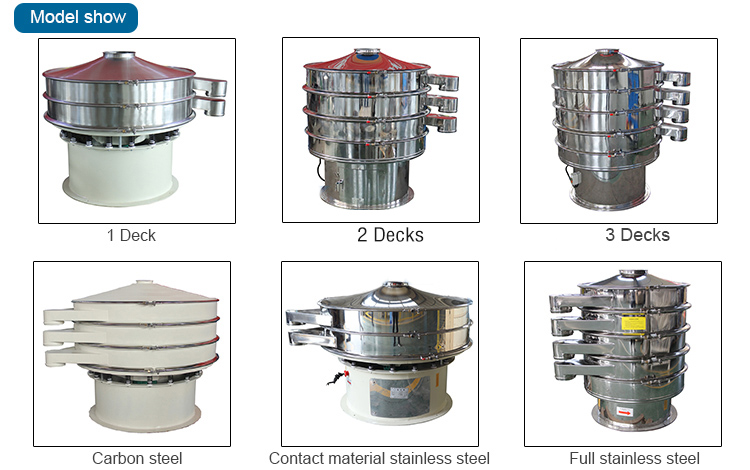 types of ultrasonic vibro sifter