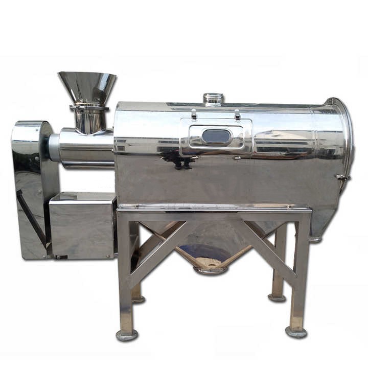 Calcium carbonate horizontal air flow vibrating screening machine