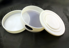 Nylon plastic test sieve for laboratory use